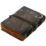 Leather Journal with Printed Tree of Life under Sky Full of Stars